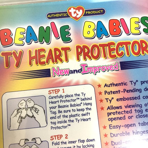 Beanie Babies Official Ty Heart Protectors NWT - Picture 5 of 6